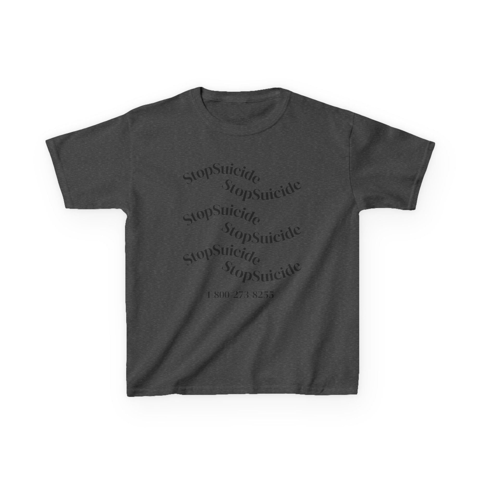Kids Awareness T-Shirt - Stop Suicide & Hope, Encouraging, Mental Health, Support, Gift for Teens