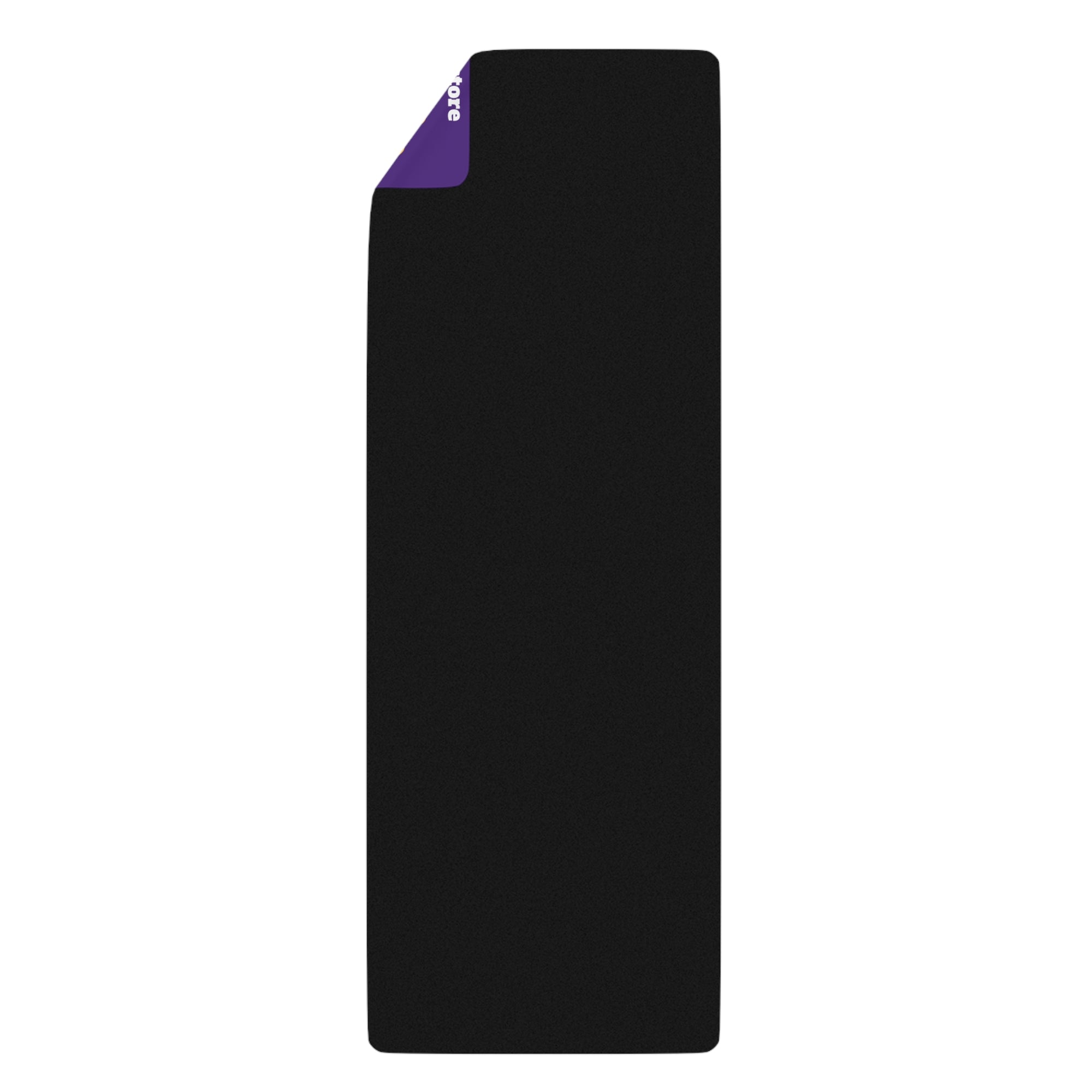 Mindful Rubber Yoga Mat, Wellness Gift, Meditation Accessory, Fitness Equipment, End The Stigma Design