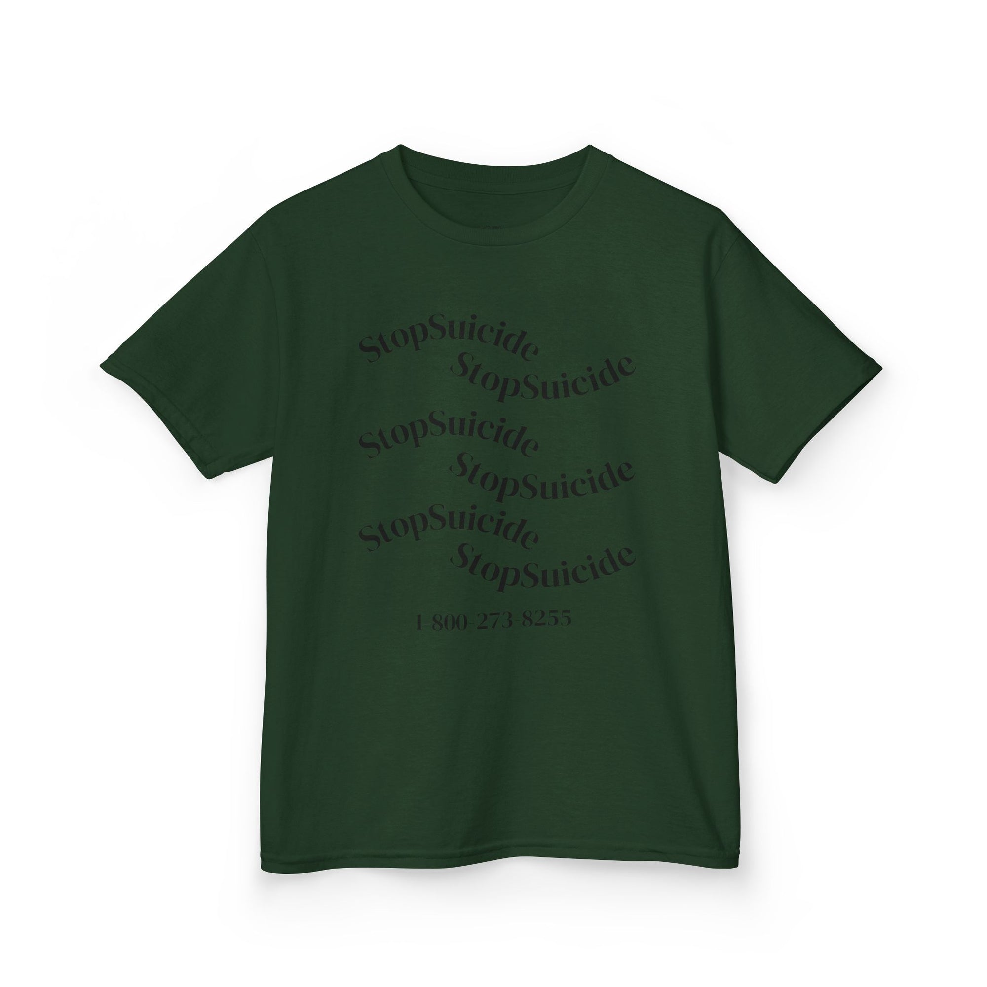 Kids Awareness T-Shirt - Stop Suicide & Hope, Encouraging, Mental Health, Support, Gift for Teens