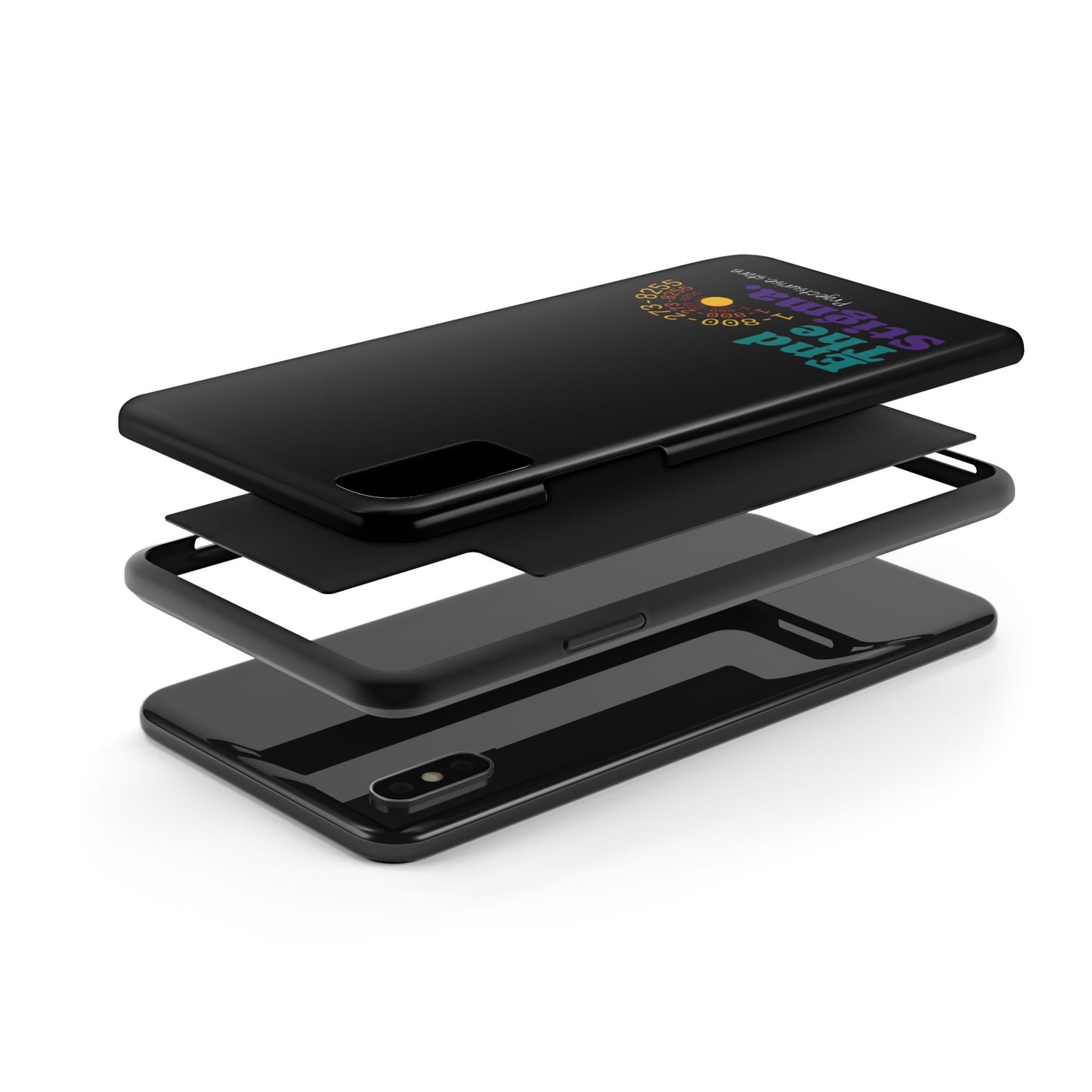 Bold Tough Phone Cases with 'End The Stigma' Design
