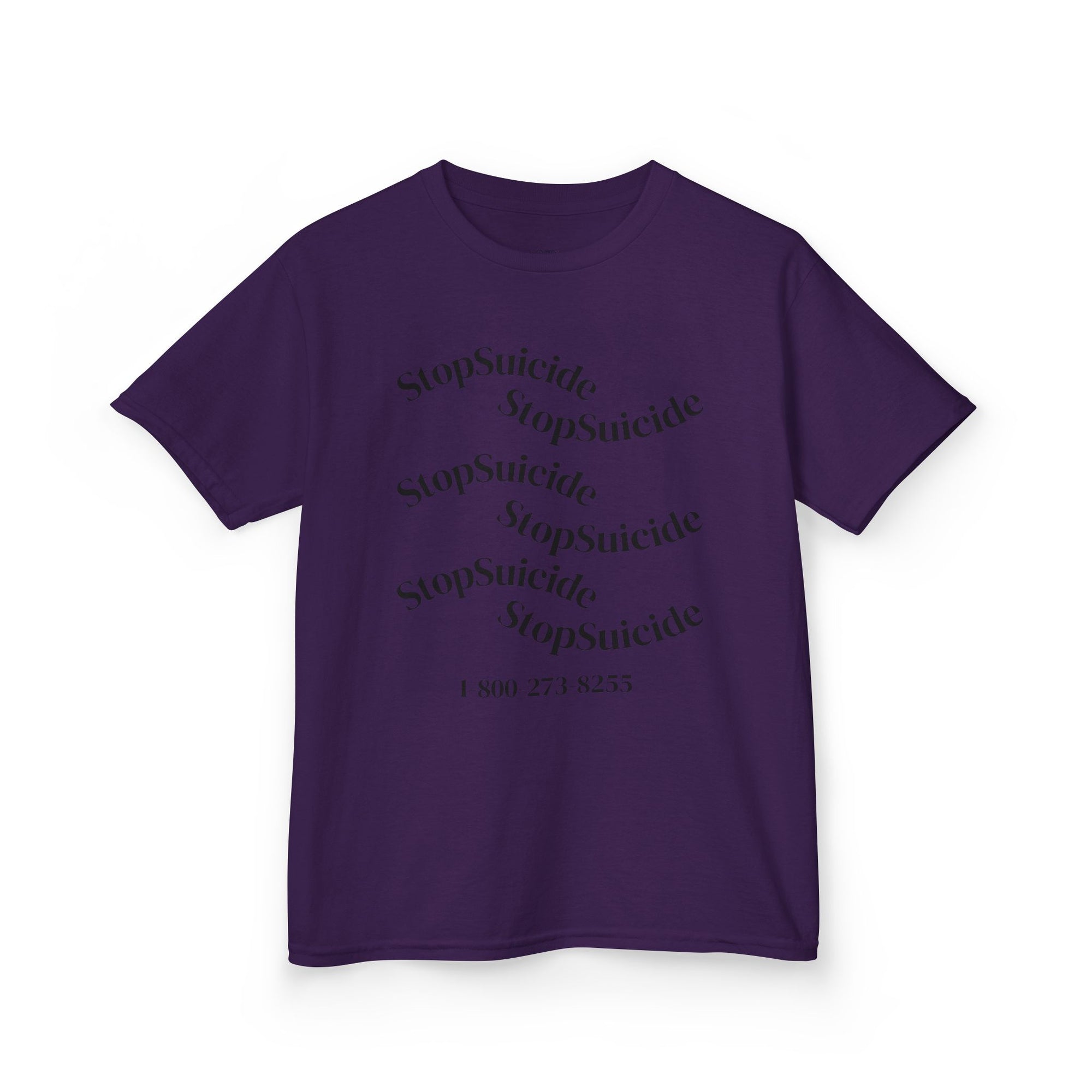 Kids Awareness T-Shirt - Stop Suicide & Hope, Encouraging, Mental Health, Support, Gift for Teens