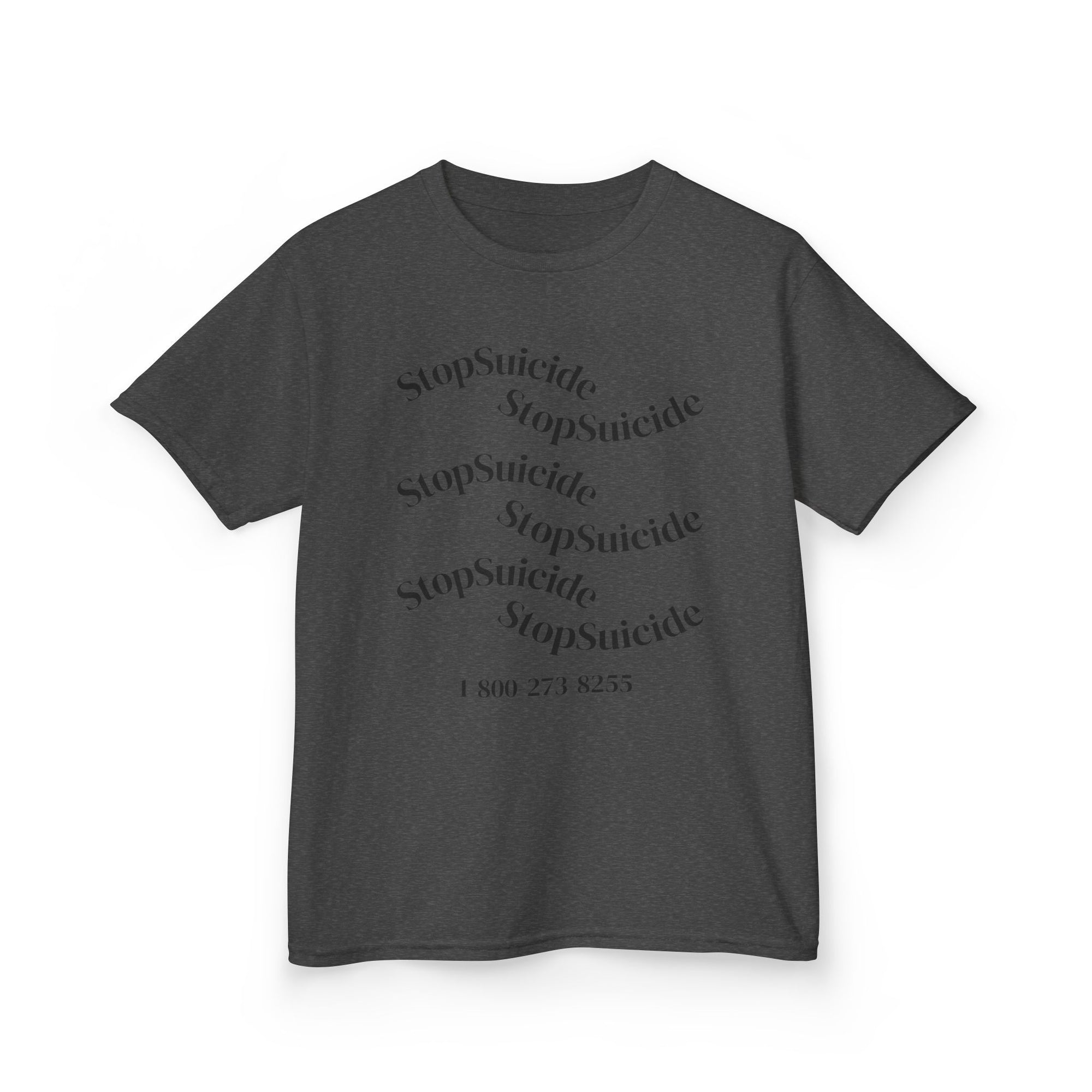 Kids Awareness T-Shirt - Stop Suicide & Hope, Encouraging, Mental Health, Support, Gift for Teens