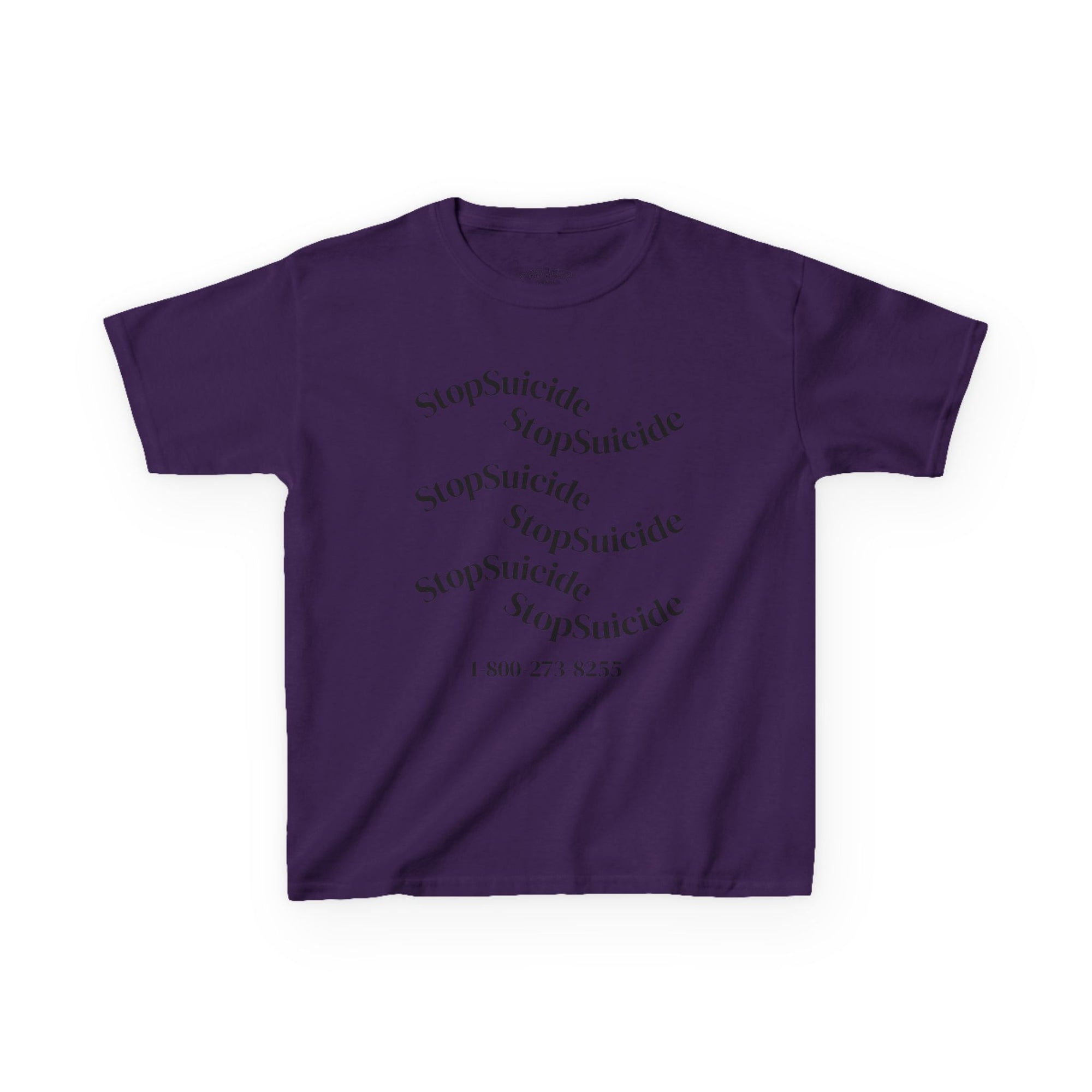 Kids Awareness T-Shirt - Stop Suicide & Hope, Encouraging, Mental Health, Support, Gift for Teens