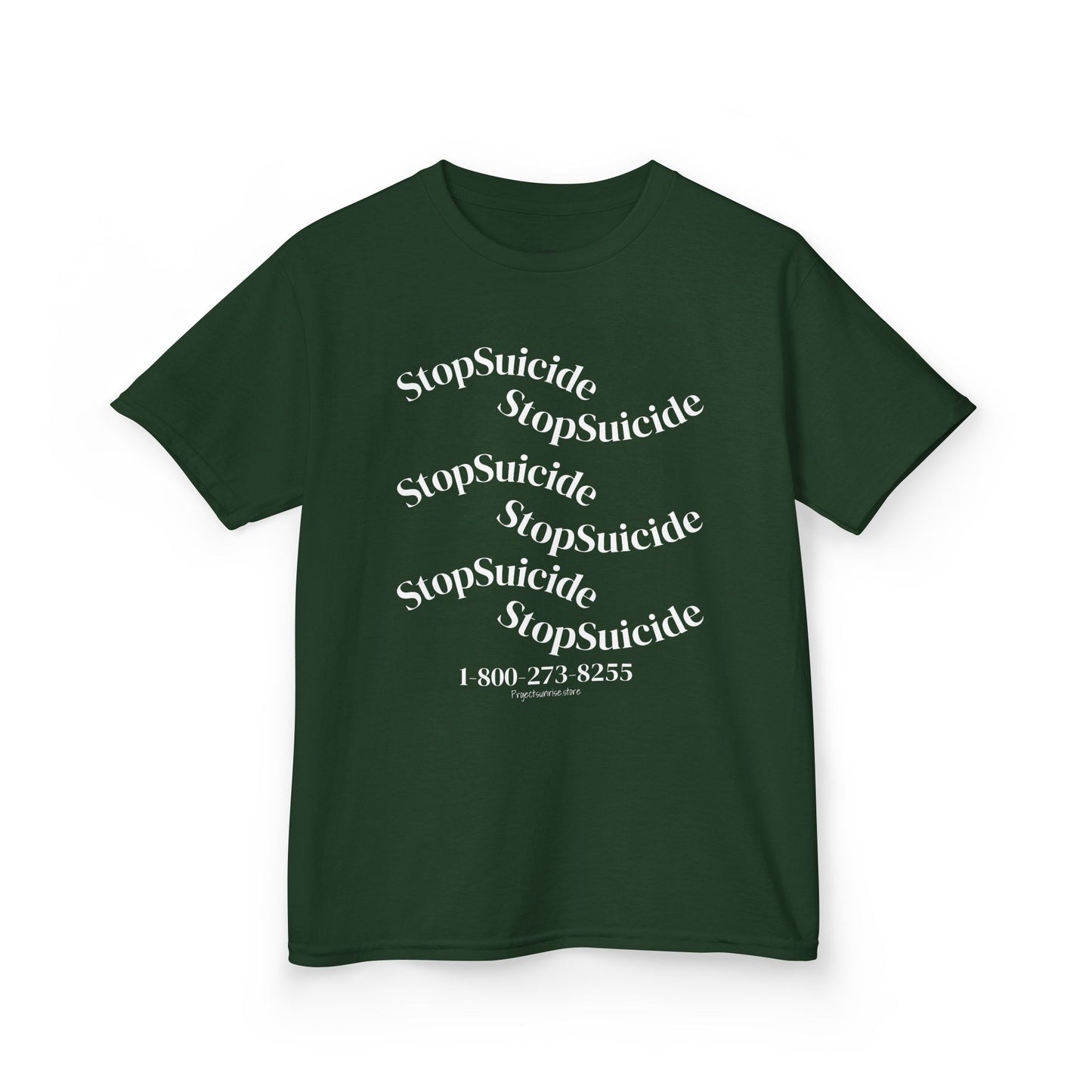 Kids Awareness T-Shirt - Stop Suicide & Hope