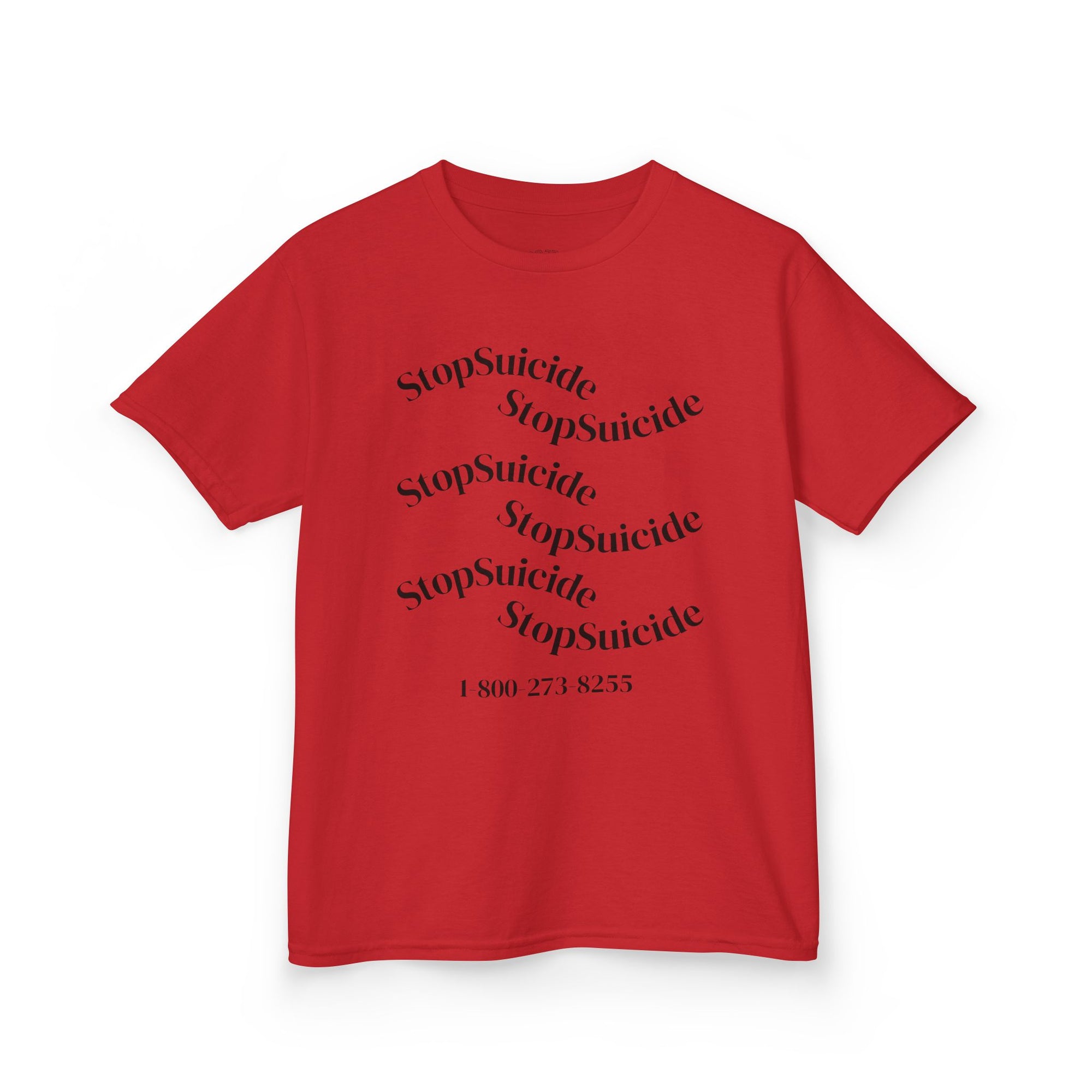 Kids Awareness T-Shirt - Stop Suicide & Hope, Encouraging, Mental Health, Support, Gift for Teens
