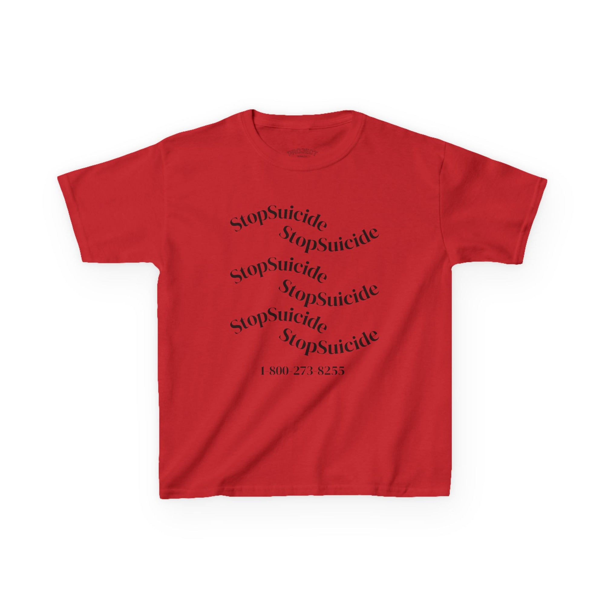 Kids Awareness T-Shirt - Stop Suicide & Hope, Encouraging, Mental Health, Support, Gift for Teens