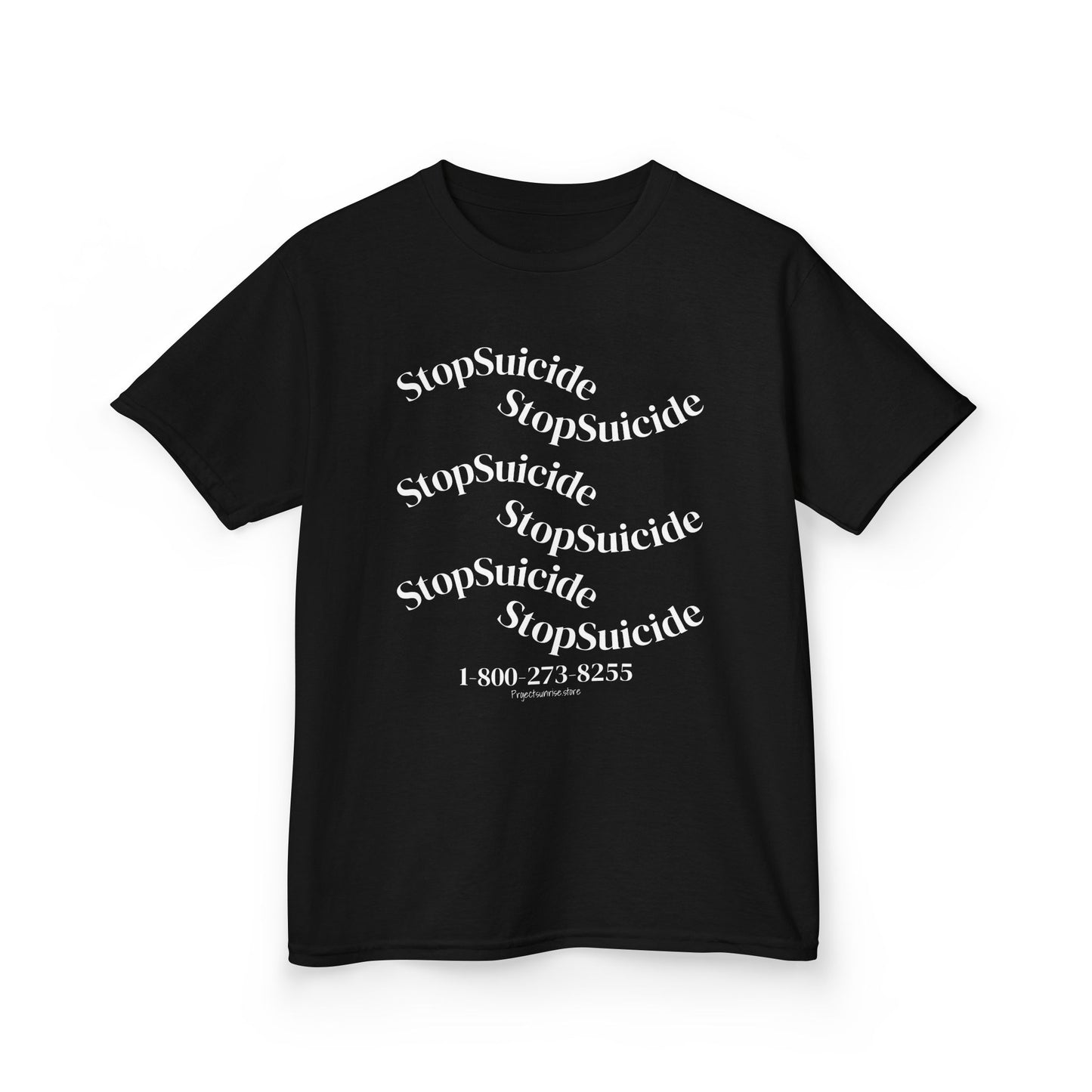 Kids Awareness T-Shirt - Stop Suicide & Hope