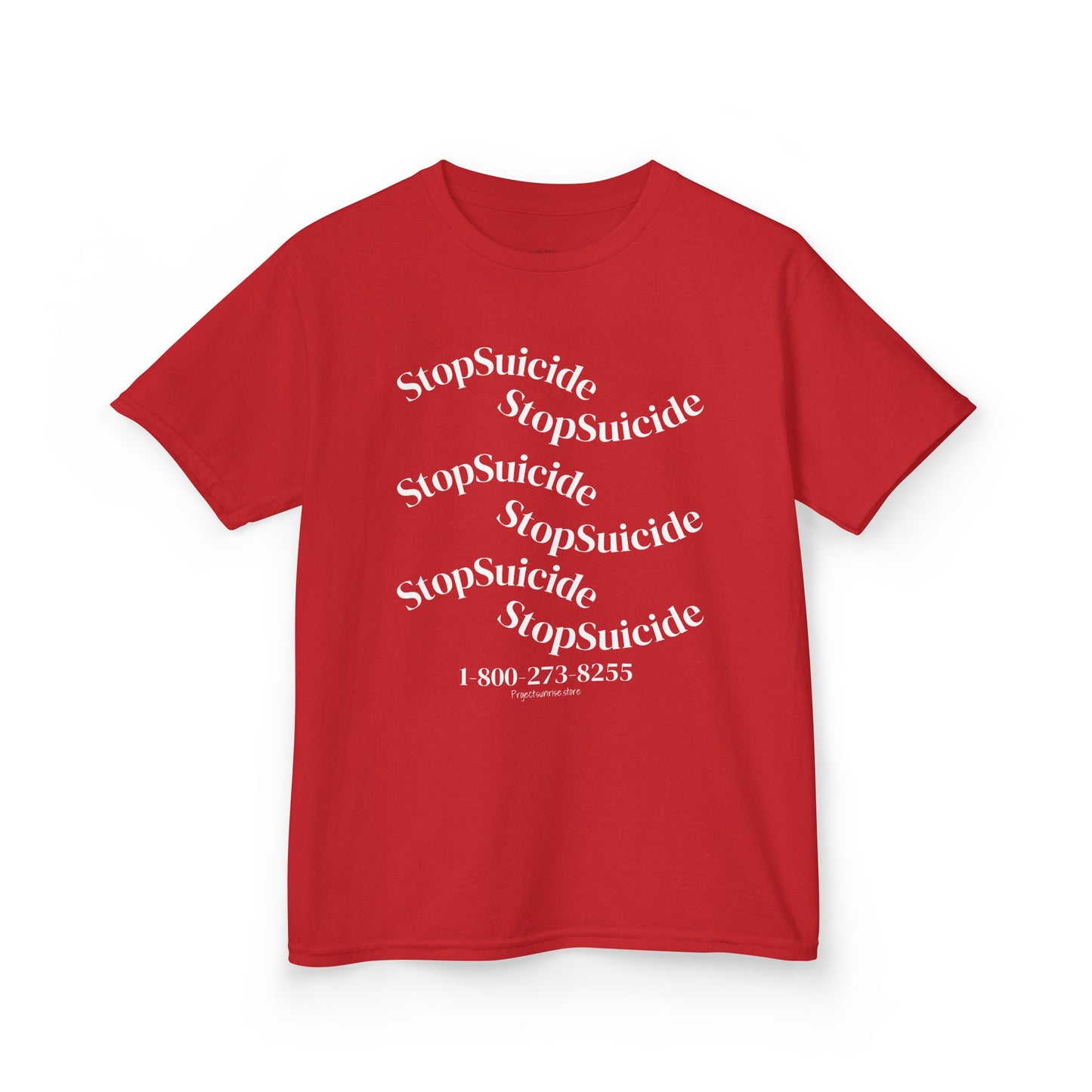 Kids Awareness T-Shirt - Stop Suicide & Hope