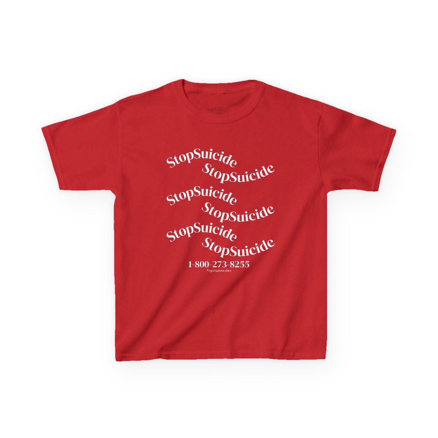 Kids Awareness T-Shirt - Stop Suicide & Hope
