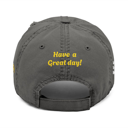 Distressed Dad Hat - 'End The Stigma' Embroidered Cap