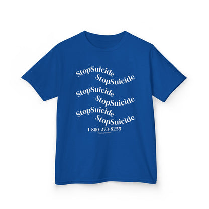 Kids Awareness T-Shirt - Stop Suicide & Hope