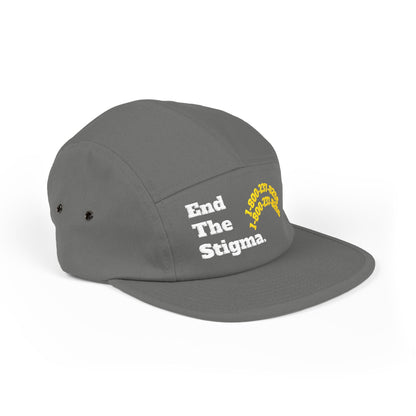 Embroidered 5 Panel Cap - End The Stigma