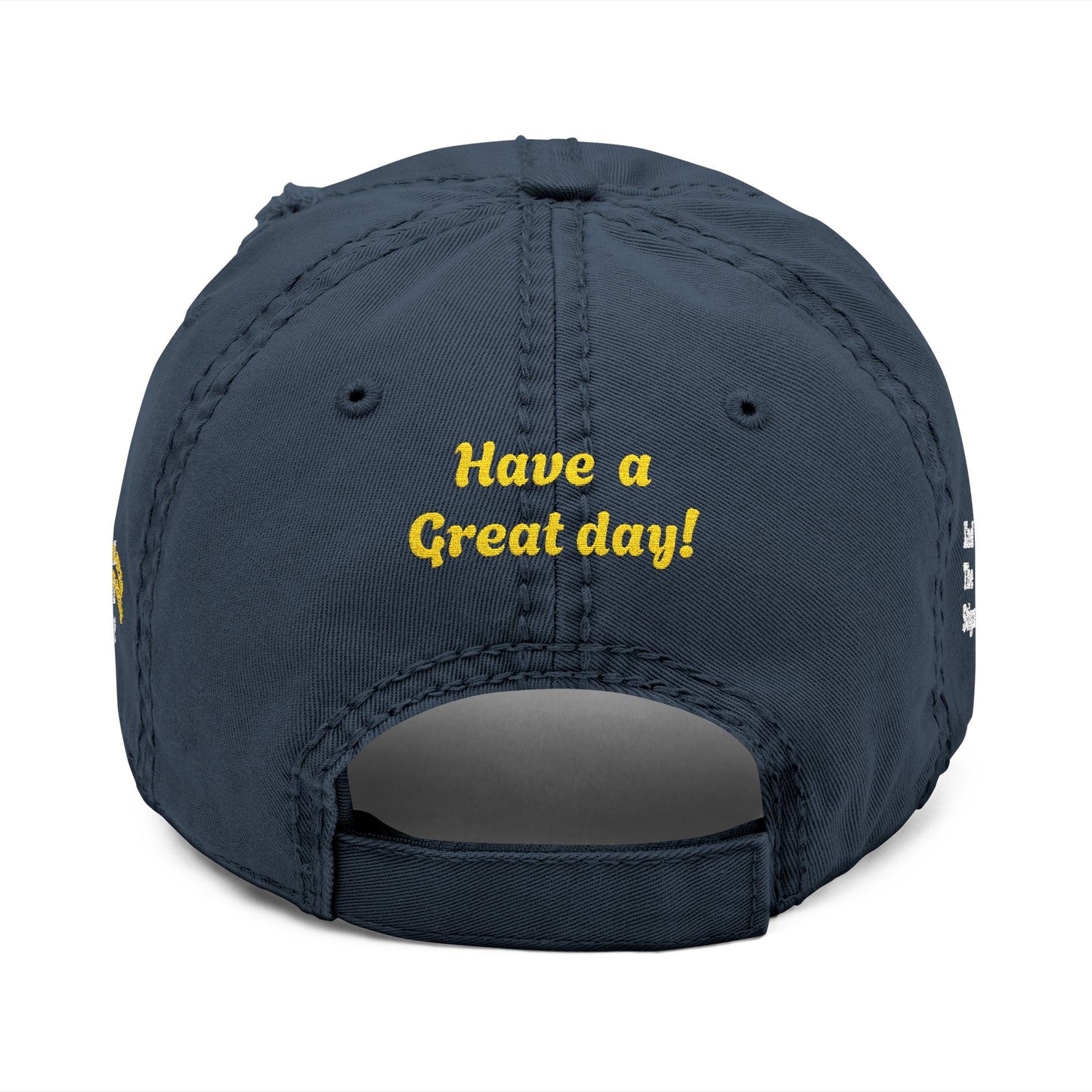 Distressed Dad Hat - 'End The Stigma' Embroidered Cap