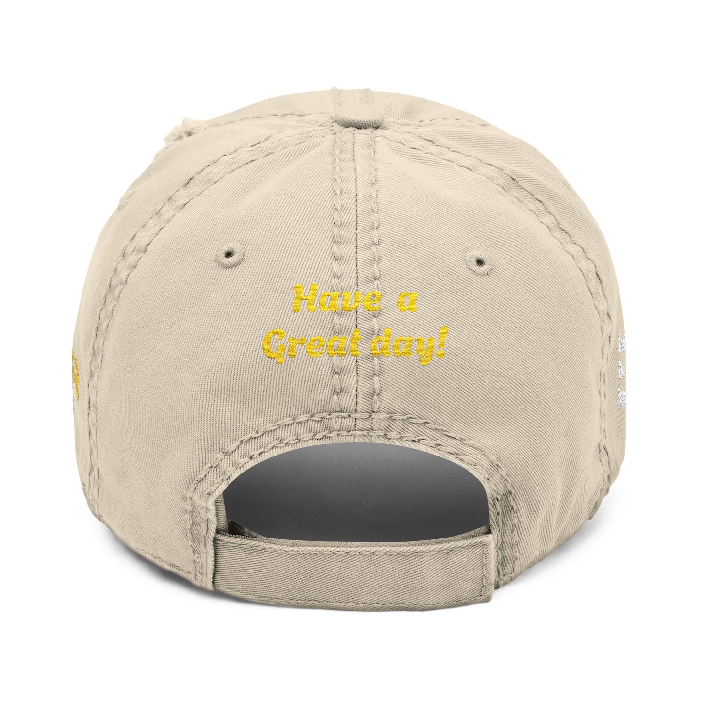 Distressed Dad Hat - 'End The Stigma' Embroidered Cap