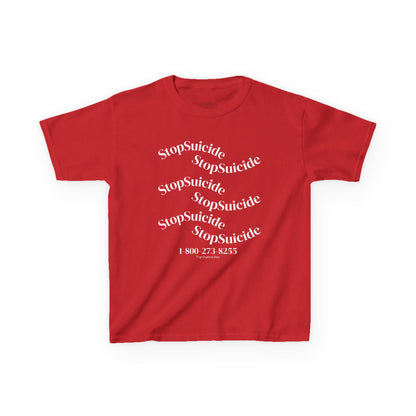 Kids Awareness T-Shirt - Stop Suicide & Hope