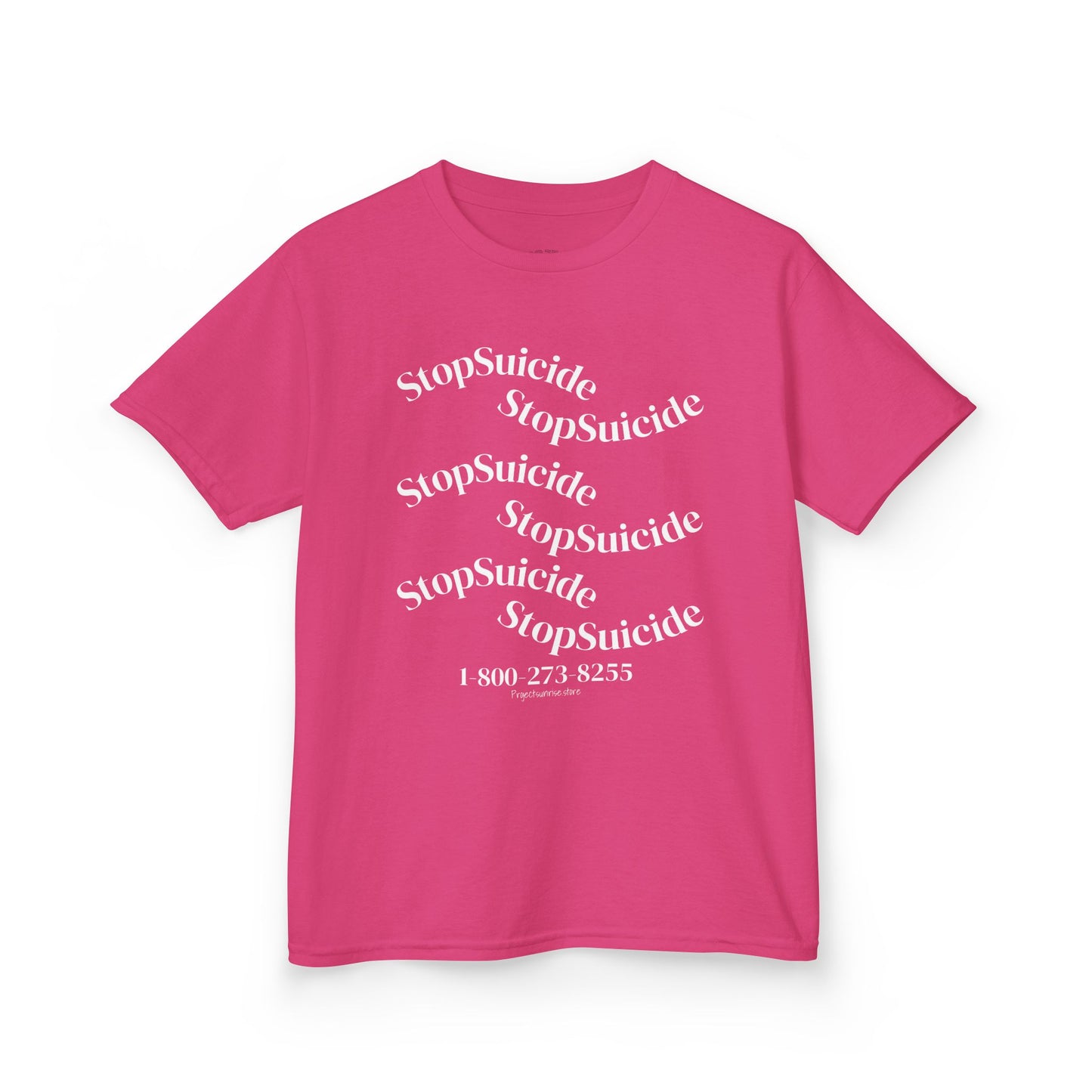 Kids Awareness T-Shirt - Stop Suicide & Hope